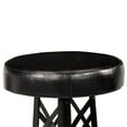 thumbnail image 2 of vidaXL Bar Stool Bar Seat Counter Height Island Stool for Pub Real Leather, 2 of 18