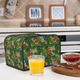 thumbnail image 6 of Balery Parrots And Tropical Leaves Pattern Oven Cover Kitchen Bread Machine Protector, 4 Slice Toaster Cover for Home, Anti Dust Fingerprint Coaster Cover, 6 of 7