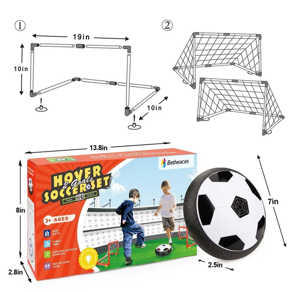 betheaces hover soccer set