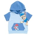 thumbnail image 2 of Paw Patrol Chase Marshall Rubble Pullover Hoodie and French Terry Shorts Newborn to Little Kid, 2 of 5