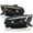 Black Housing Clear Lens, variant on Spec-D Tuning Chrome LED DRL Projector Headlights w/ Switchback & Sequential Signal Compatible with 2016-2021 Honda Civic w/ Factory Halogen Headlamps, Left + Right Assembly