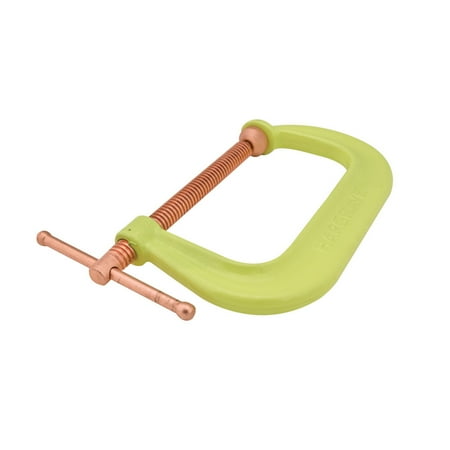 UPC: 0019907204879 | Wilton 20487 Spark-Duty Drop Forged Hi-Vis C-Clamp 2 in. – 12 in. Opening Capacity