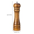 thumbnail image 3 of Coofit Pepper Grinder Wooden Adjustable Large Capacity Manual Spice Grinder Pepper Mill, 3 of 10