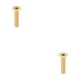 thumbnail image 2 of Sonducket Bicicleta Stem Blot manillar profesional Riser fijador bicicletas tornillo fijo Blots marco accesorio reemplazar componente dorado Dorado 2Conjunto, 2 of 6