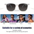 thumbnail image 6 of 2026 New Fashion Smart Audio Glasses, Optional Anti-Blue Light Lenses, Built-in Mic & Speaker, HiFi Audio HD Calls with AI Voice Assistant, Unisex for Driving & Indoor Use, Premium Holiday Gift, 6 of 9