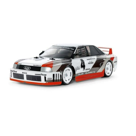 Tamiya TAM58744 1- 10 Scale Race Audi 90 Quattro Racing TT-02 Model Car