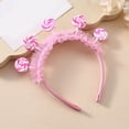 thumbnail image 4 of Ticikt Lollipop Headband, Candy Hair Ribbons Cartoon Hair Band Accessories Party Carnival Headwear for Girls Women, 4 of 5