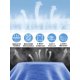 thumbnail image 4 of Camiseta sin mangas TACVASEN, suave y con cuello redondo que absorbe la humedad, azul claro, 4 of 6