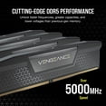 thumbnail image 3 of RAM Corsair Vengeance DDR5 32 GB (2 x 16 GB) 5600 MHz CL40 negra, 3 of 7