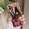 thumbnail image 1 of Funda de teléfono de arte psicodélico colorido para iPhone 8, 7, 6, 6S Plus, X, SE, 2020, XR, XS, 14, 11, 12, 13, Mini Pro Max, 1 of 4