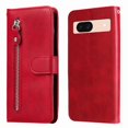 thumbnail image 1 of Estuche de Cuero PU con Cierre para Google Pixel 8A , Funda Protectora con Billetera y Correa, 1 of 6