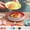 #200A, variant on Household Fruit and Snack Serving Plate with Garbage Section, Built in Bone and Pit Disposal Compartment, Multifunctional Snack Tray for Nuts and Seeds, Easy Clean Plastic Design
