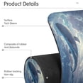 thumbnail image 4 of Yayeee Faucet Mat for Kitchen Sink 30" Diatomite Long Splash Guard Pad, Night Floating Whale, 2 Pack, 4 of 7