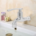 thumbnail image 3 of Kitchen Faucet, Zinc Alloy Water Tap, G1/2in For Bathtub Garden, 3 of 8