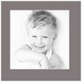 thumbnail image 2 of ArtToFrames 15x15" Pewter Custom Mat for Picture Frame with Opening for 11x11" Photos. Mat Only, Frame Not Included (MAT-189), 2 of 5