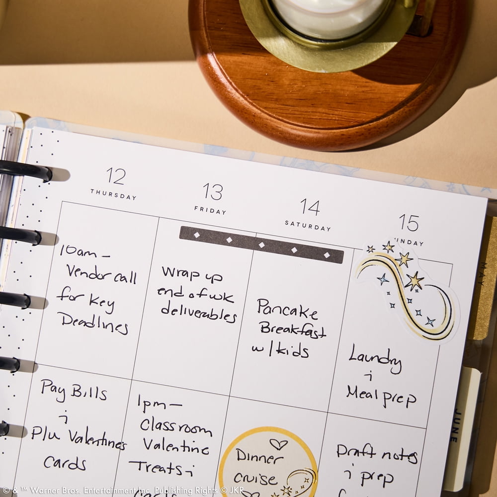 Happy Planner Harry Potter Hufflepuff Magic Jan - Dec 2026 12 Month Planner Classic Sized