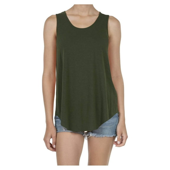 DuoJiaJ Women Summer Round Neck Loose Sleeveless Shirt Casual Tunic Tops Blouse Summer Tank Tops Women