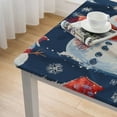 thumbnail image 4 of nygtbtfer Christmas Fitted Tablecloth , Christmas Polyester Table Cover, Stain Resistant Table Clothes For Festival Party Decor Use white, 4 of 7