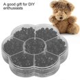 thumbnail image 3 of 612Pcs Plastic Doll Eyes All Black Hand Made Materials Safety DIY Craft Supplies Educational Toy Parts, 3 of 4
