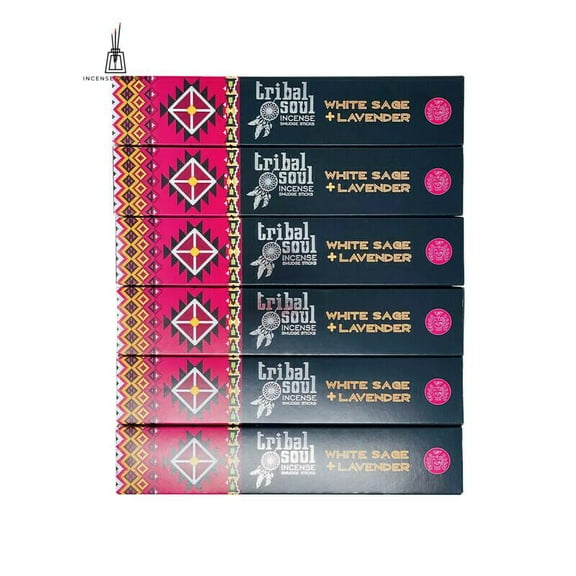 Tribal Soul - White Sage   Lavender Masala Incense Sticks