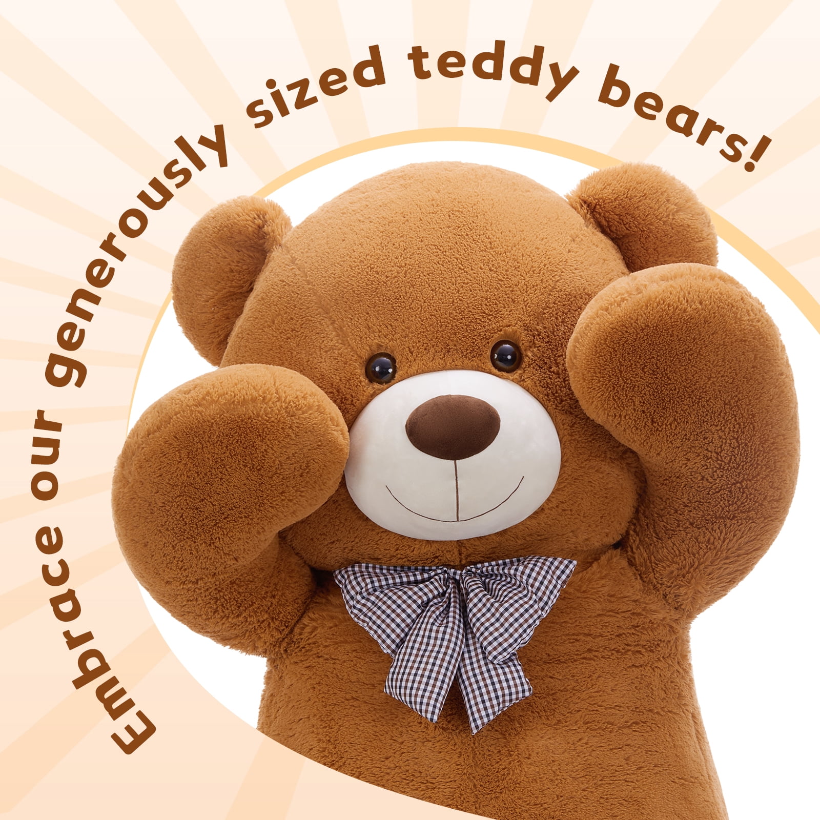 MaoGoLan Giant Teddy Bear 6ft Large Stuffed Animals Plush Toy