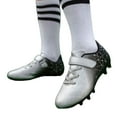 thumbnail image 3 of MUXiin Boys Girls Soccer Cleats Firm Ground Youth Football Cleats Lightweight Outdoor Athletic Soccer Shoes for Little Big Kids, 3 of 9