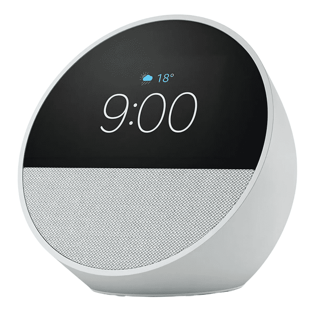 Echo Spot Bocina Bloosom Inteligente 2024 Color Blanco