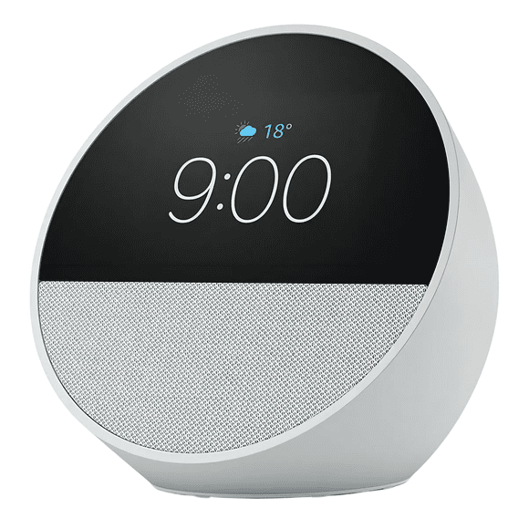 Echo Spot Bocina Bloosom Inteligente 2024 Color Blanco
