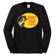 thumbnail image 2 of Women Want Me Fish Fear Me Fishing Mens Long Sleeve Shirt, Black, 3XL, 2 of 3