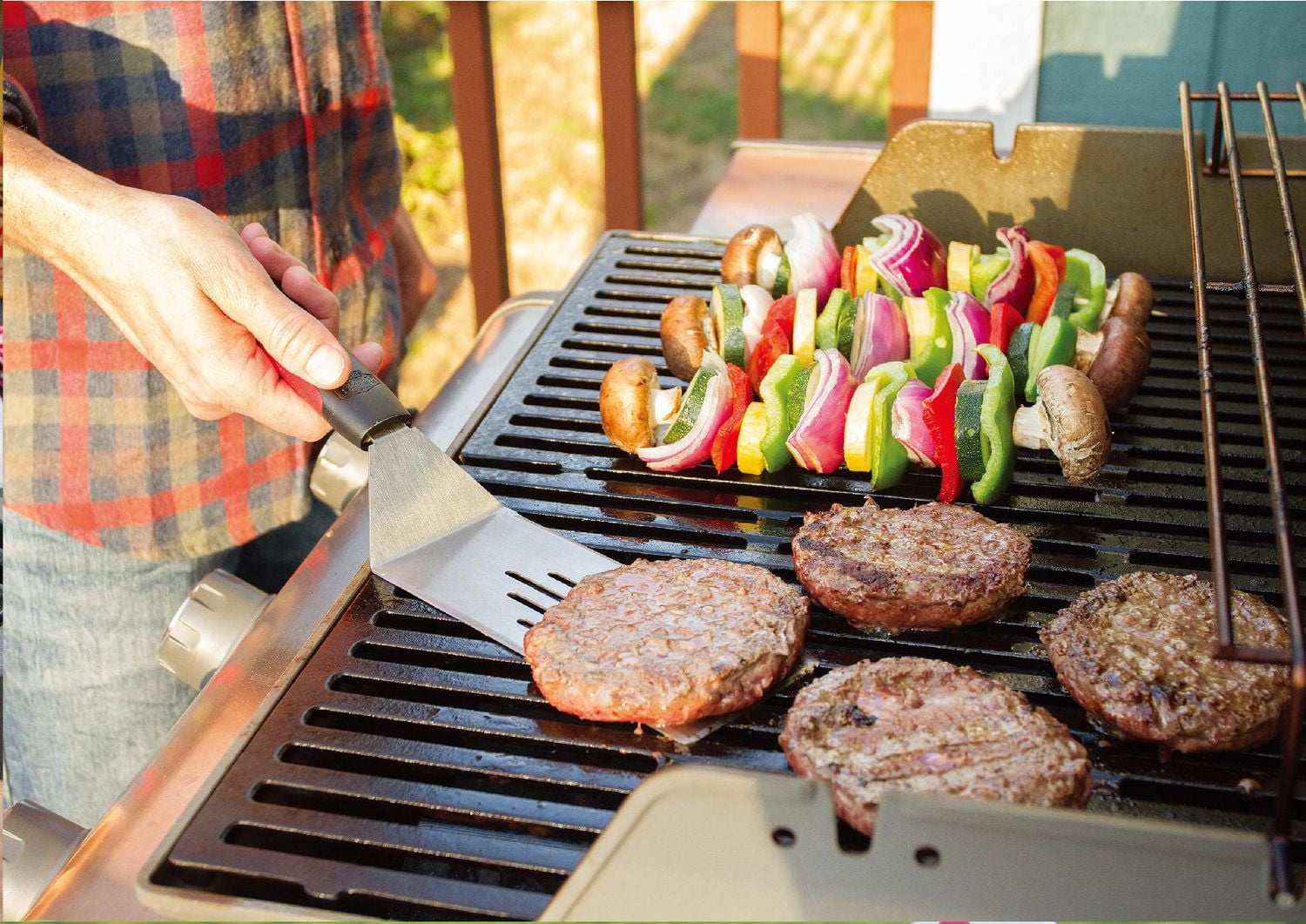 Expert Grill Grilling Accessories BBQ Grill Tools Set, 4 Pieces Stainless Steel Grill Kit