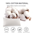 thumbnail image 4 of Funda de Almohada de 100% Algodón, Funda Almohada con Cierre de Cremallera Suave Transpirable para el Cuerpo , Funda para Almohada Larga para Dormitorio Hotel - Isabelina, 51x122cm Unique Bargains Funda de Almohada, 4 of 6
