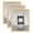 Gold, variant on Meframe 3PACK 8x10 Wooden Photo Frame for Horizontal and Vertical Display of 8x10 Photos, Black