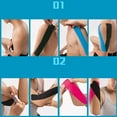 thumbnail image 4 of Bandage Élastique Auto-Adhésif Effet Intramusculaire Patch Autocollant Musculaire, 4 of 5