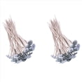 thumbnail image 1 of 200 Piezas Mechas Ecológicas para Velas de Soja, Mecha de Vela Preencerada de 8 Pulgadas para Hacer Velas, Mecha de Vela Gruesa con Base, 1 of 5
