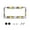 design-3, variant on Leopard Cheetah Print License Plate Frames Universal Aluminum Tag Holder Cover with 2 Holes Screws for Front Rear Car Plate Decor 12x6 Inch for Women Men