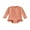 Orange, variant on Bslissey Toddler Baby Girls Rash Guard Swimsuit Solid Color Long Sleeve Ruffles Romper Swimwear 6M 12M 18M 24M 3T 4T Kids Casual Zipper Bathing Suit Summer Beach Wear