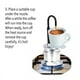 thumbnail image 5 of Cafetera italiana de un solo tubo de 50 ml, de aleación de aluminio y color plateado, con pico para estufa. Disfruta de un delicioso café en un abrir y cerrar de ojos, 5 of 8