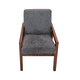 thumbnail image 2 of Silla Artica Home Sweet Home con doble respaldo tapizado en velvet 100% Madera, 2 of 4