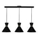 thumbnail image 1 of Luminario Campana Colgante Negro 3pzs C/ Riel Aluminio Maxxi, 1 of 3