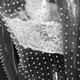 thumbnail image 3 of HSHDLDF Women Long Sleeve Sheer Mesh Crop Top Pearls Rhinestone Cover Up Shirt Blouse, 3 of 7