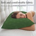 thumbnail image 5 of Happy St. Patrick's Day Pillow Covers, Linen Long Throw Pillow Case, Spring Lucky Green Grasses Rustic Holiday Pillow Protector Decorative Cushion Cover for Living Room/Bedroom 12" x 20", 5 of 8