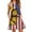 Yellow womens independence day dresses, variant on Wycnly Womens Independence Day Dresses Casual Pocket Loose Swing 4th of July Patriotic Tank Tshirt Mini Dresses Fashion Sunflower USA Flag Print Round Neck Sleeveless Short Summer Dress Khaki xl