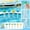 A, variant on Swimming Pool Cartoon Thermometer Floating, Easy Read Duck Shape Floating Pool Temperature Thermometer with String for Pools Hot Tub Outdoor Ponds(B)