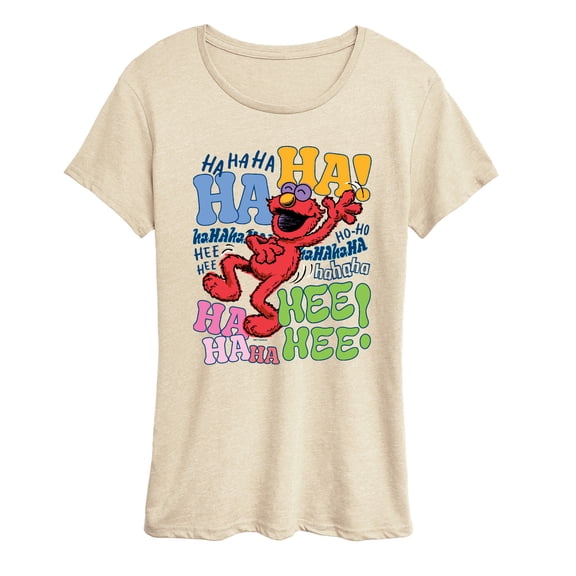 Sesame Street - Elmo Haha - Women's Short Sleeve Graphic T-Shirt