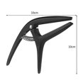 thumbnail image 2 of KAIYANG Cejilla Snap-On para guitarras acústicas, eléctricas y clásicas de 6 a 7 cuerdas (negra), 2 of 5