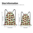 thumbnail image 2 of Balery Red Ladybugs And Leaf Pattern Drawstring Backpack Bag Sport Gym Sackpack Cinch Bags Pattern Drawstring Backpack Bag Sport Gym Sackpack Cinch Bags -Medium, 2 of 6
