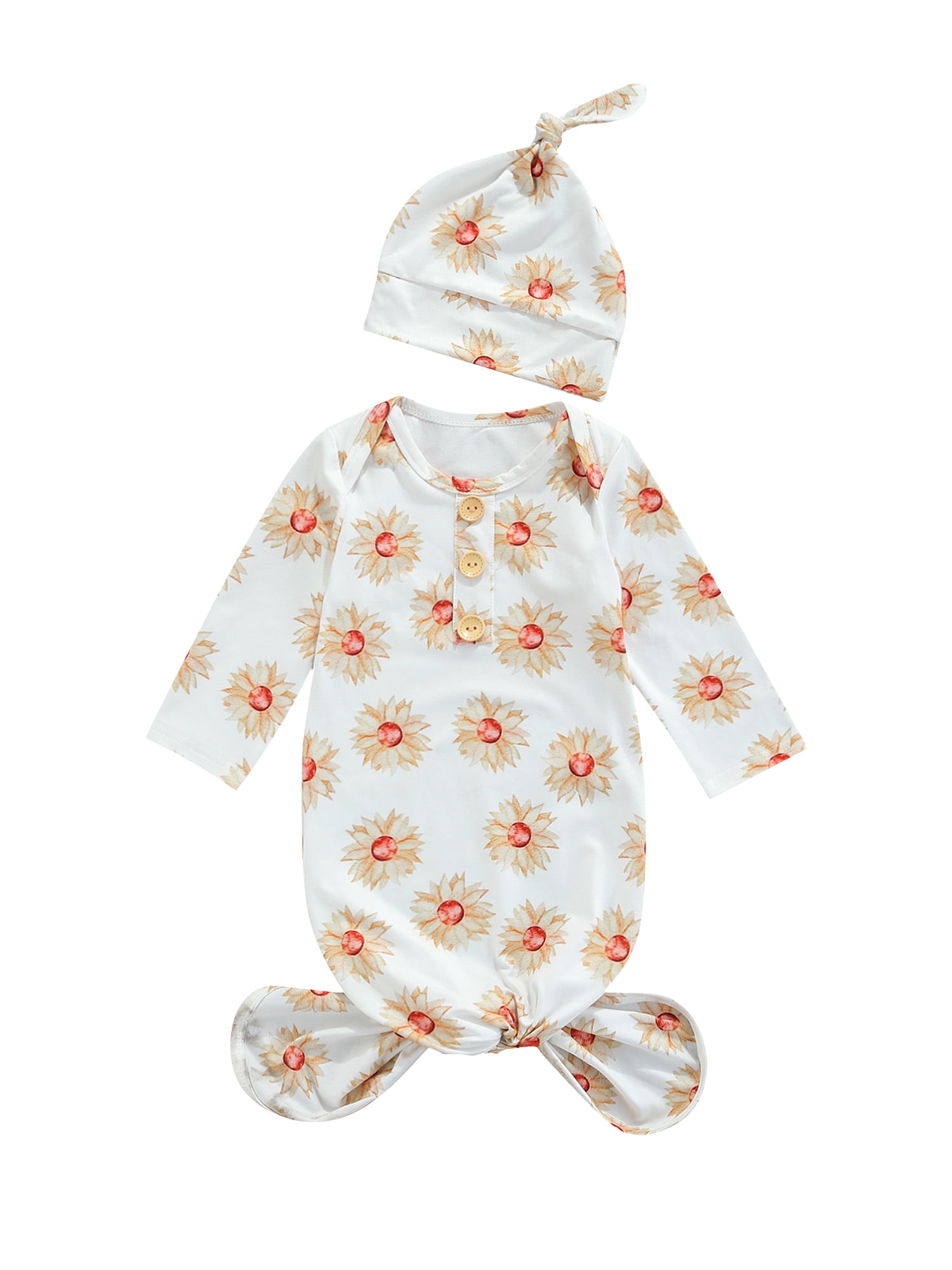 Cute Baby Sleeping Bag Long Sleeve O-neck Long Bath Robe Night Gown Sleep Sack 