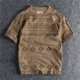 thumbnail image 2 of Camisetas para hombre con dibujos gráficos, camisetas estampadas para hombre, camisetas azules geniales Xl, moda de poliéster 5xl, Harajuku Kpop Chic, informales, de verano, 2 of 5