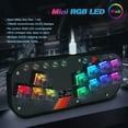 thumbnail image 2 of Mini mando Fight Stick SOCD Arcade Stick Teclado RGB Cherry Switch para PC/Android/PS4/Switch, 2 of 9