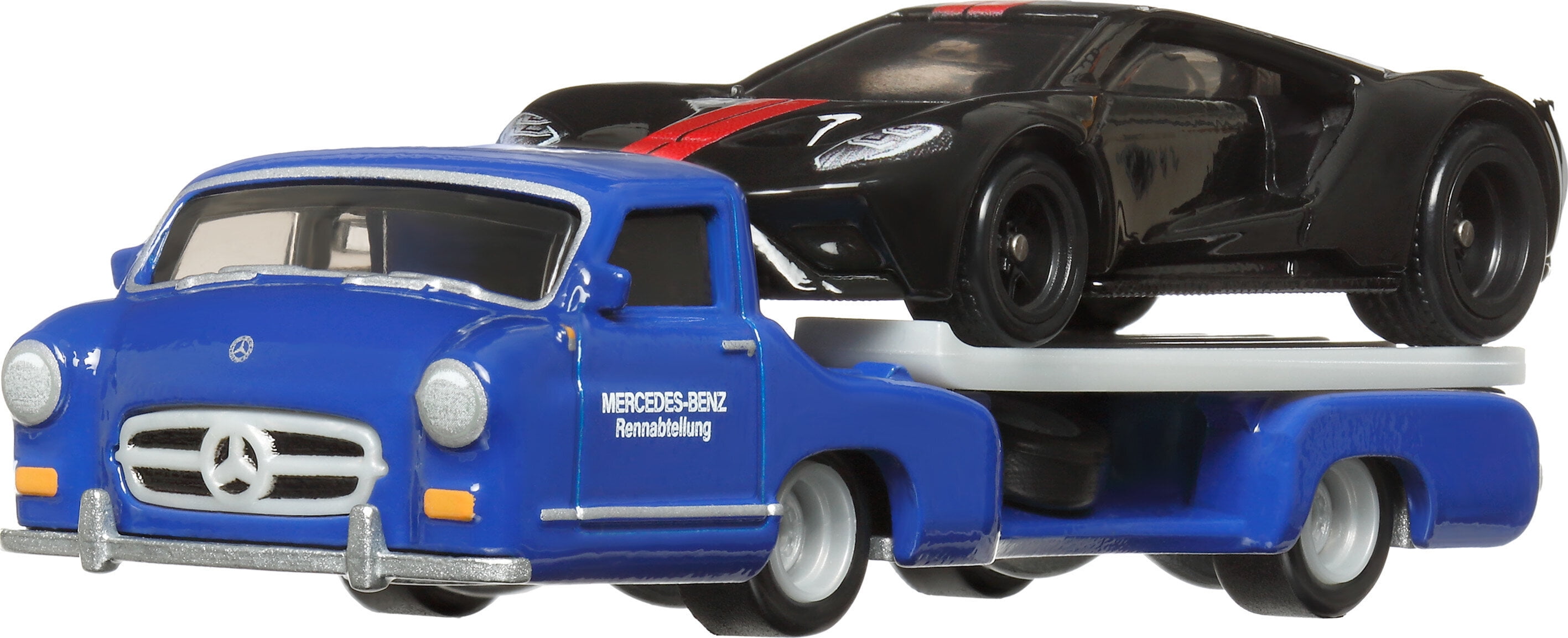 Hot Wheels Premium Collector Jay Leno’s Garage Set, 3 Cars & 1 Transporter